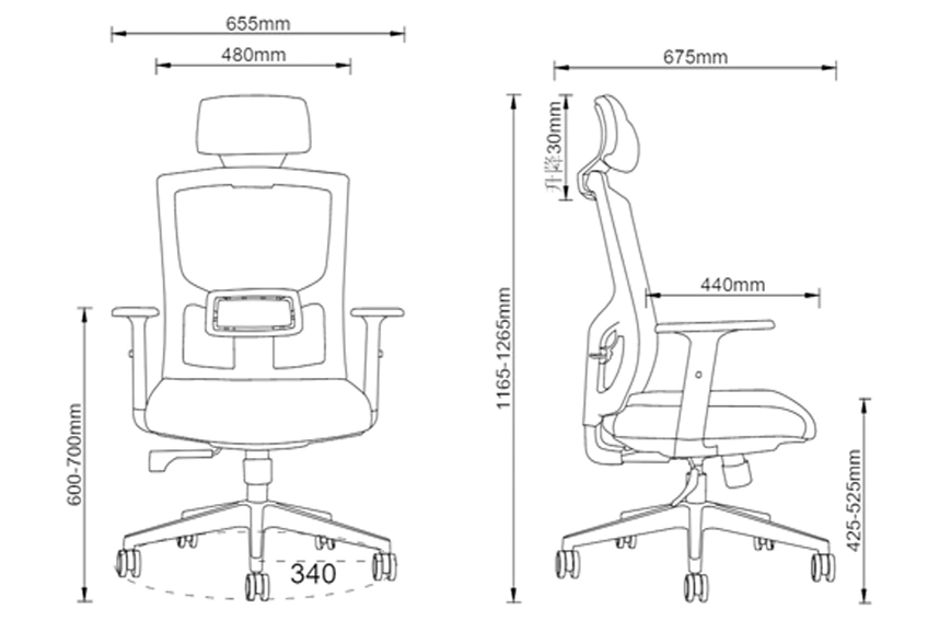 Modern Computer Executive Conference Ergonomic Beauty Home Swivel Visitor Study Game Revolving Reception Cheap Fabric Office Chair Furniture Basic Customization